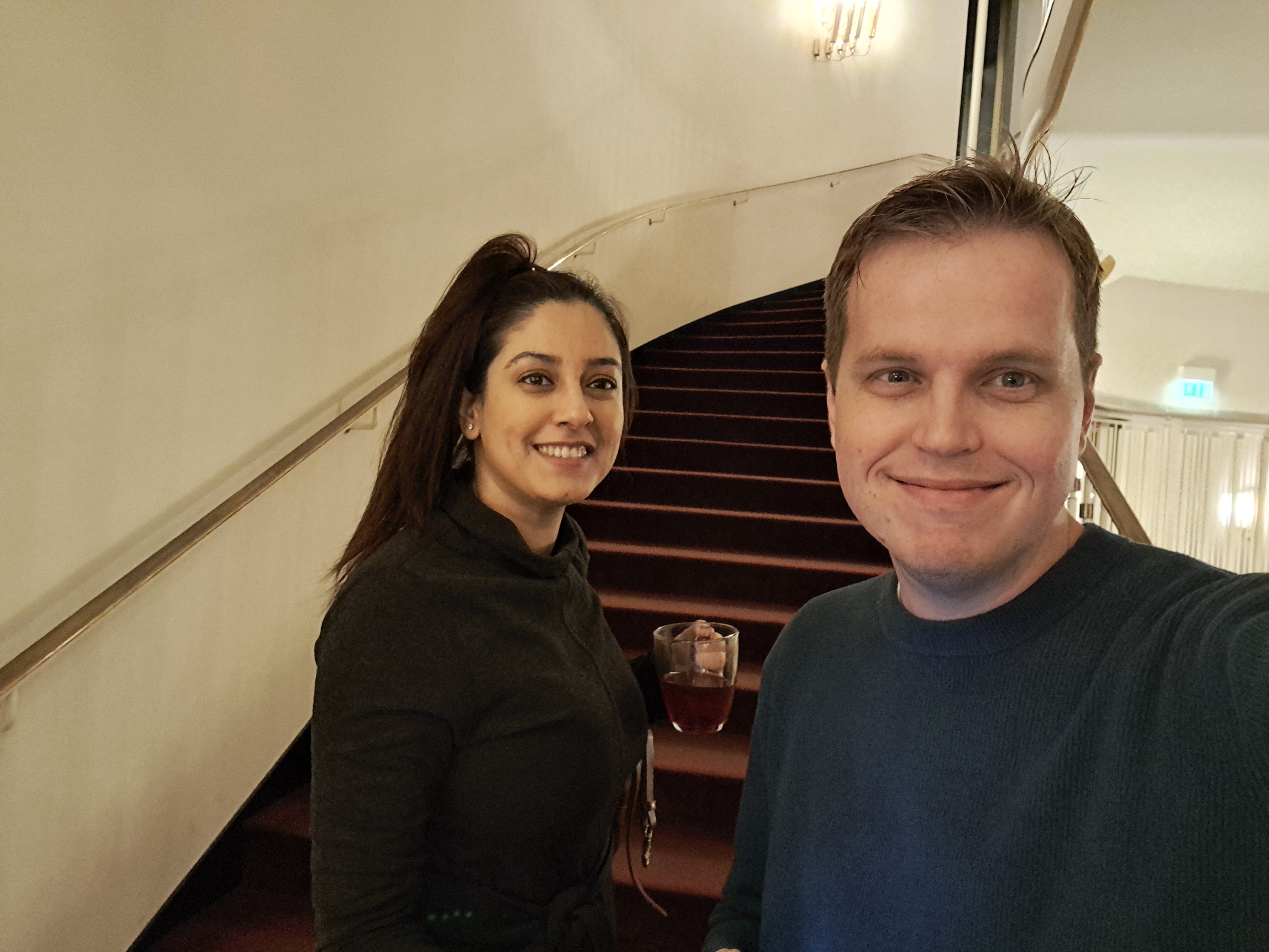 First opera together in Leipzig